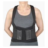 Deroyal Industries Inc Support Worker Back Nylon Black Size Large Universal Each - BS1000-16