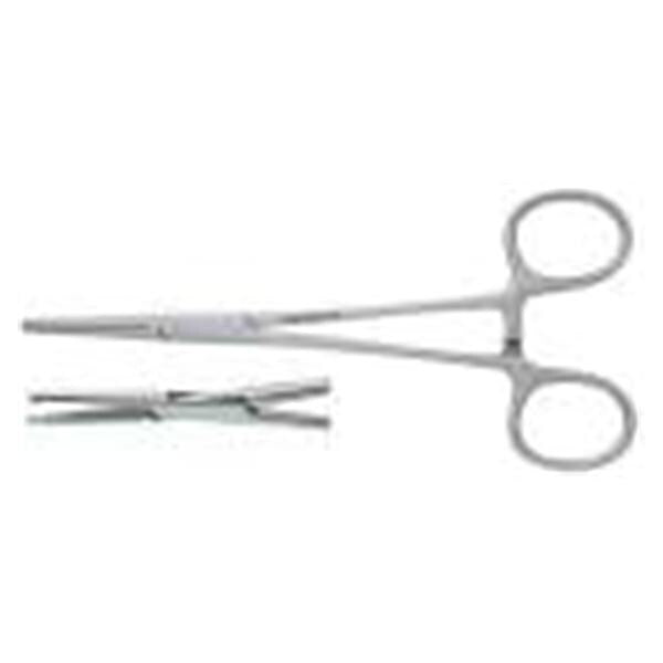 BR Surgical, LLC Forcep Hemostatic Rochester-Ochsner 7" Straight 1x2 Teeth Stainless Steel Each - BR12-32018