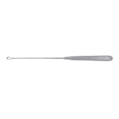 BR Surgical, LLC Curette Uterine Sims 11" Size 5 Malleable Sharp Tip Stainless Steel Each - BR70-71512