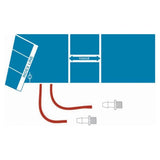 W A Baum Co Inc Cuff & Inflation Bag BP V-Lok F/ Monitor 18-26 Chld/Sm Adlt Arm Grn Eachch - 1881TANL