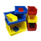 Healthmark Bin Storage AkroBins 10-7/8x5-1/2x5" Yellow Polymer With Label Holder Eachch - 30-230 YL