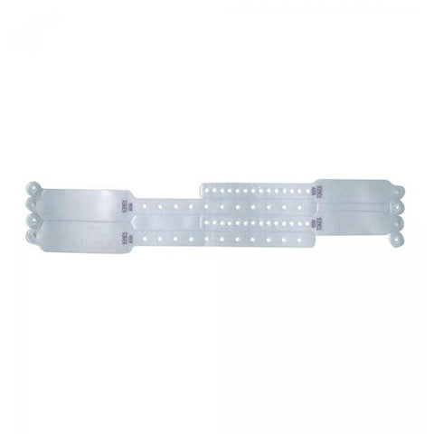 Precision Dynamics Corp. Wristband Identification Clear Mother / Infant 100/Bx - 324-10-PDL