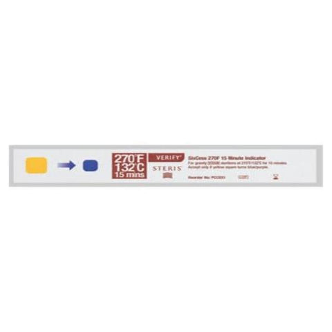 The Steris Corporation Indicator Strip Verify SixCess Not Made From Natural Rubber Latex 100/Bx - PCC031