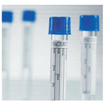 Greiner Vacuette Tube Venous Blood Collection Vacuette 6mL 13x100mm Plstc Sod Hep RylBl/Blk 50/Pk - 22040309
