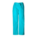 Cherokee Workwear Pant Scrub Unisex Small Turquoise Each - 4100-TRQW-S