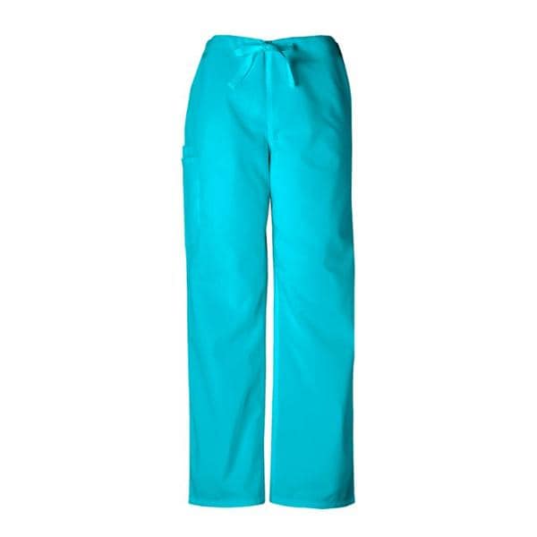 Cherokee Workwear Pant Scrub Unisex Small Turquoise Each - 4100-TRQW-S
