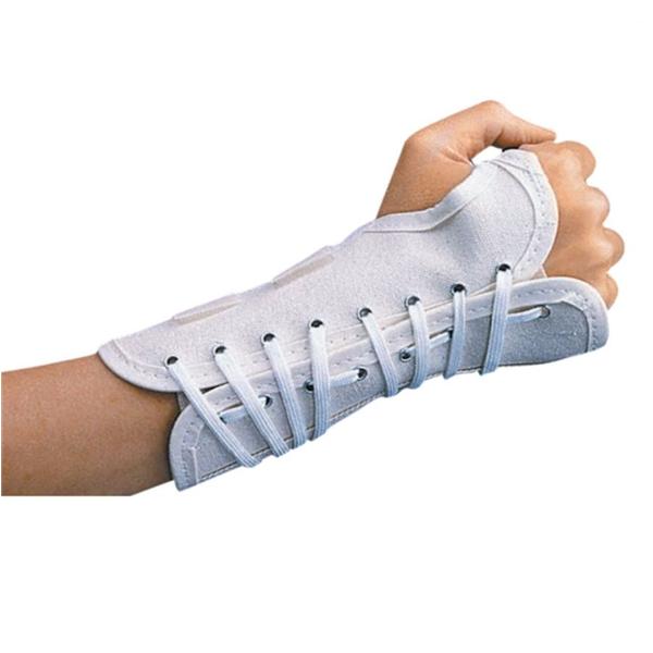 DJO, Inc Splint Procare Adult Wrist Canvas White Size 6" Medium Left Eachch - 79-87355