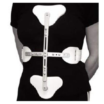 Patterson Med(Sammons Preston) Orthosis Support C.A.S.H. Cruciform Adult Standard Sternal/Pubic Pad White Each - 5598-87-07