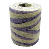 Andover Coated Products Tape Athletic PowerFlex Elastic 3"x6yd Cohesive Purple/White 48Rl/Ca - 4730PU-048