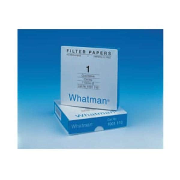 Fisher Scientific Co. Whatman Filter Paper White >11um Particle Retention 100/pk - 09805F