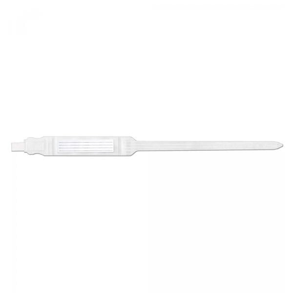 TimeMed a Div of PDC Wristband Safeguard Tri-Laminate White Adult 250/Bx - 841-11-PDJ