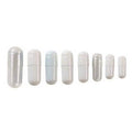 Apothecary Products Capsule Medicine Gelatin Empty Size 0 Transparent 500/Bt - 16037