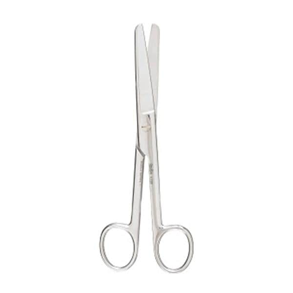 Miltex Scissors Utility 6-1/2" Blunt/Blunt 1 Serrated Blade Straight Stainless Steel Each - Integra Miltex - 1702