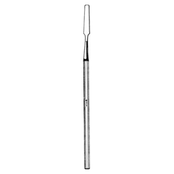 Sklar Instruments Spatula 4mm #22 Straight Rounded End Reusable Stainless Steel Each - 97-0581