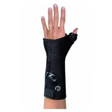 DJO, Inc Brace Spica II Exos Adult Long Wrist/Thumb Black Size X-Small Left Each - 232-31-1111