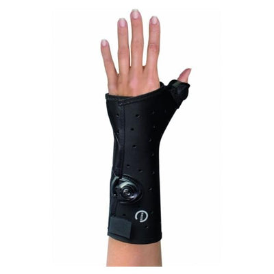 DJO, Inc Brace Spica II Exos Adult Long Wrist/Thumb Black Size Medium Left Each - 232-51-1111