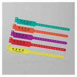 J.T. Posey Company Bracelet Fall Precaution Polyester Yellow 50/Bx - 6251Y