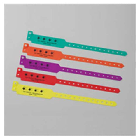 J.T. Posey Company Bracelet Fall Precaution Polyester Yellow 50/Bx - 6251Y