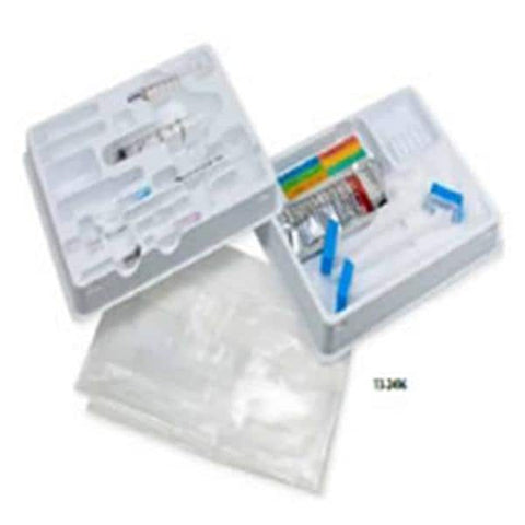 Busse Hospital Disposable Tray Epidural Single Shot With Gauze/10cc Luer Lock Syringe 10/Ca - 678