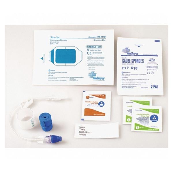 Medsource International Kit IV Starter With Site-Loc Transparent Dressing LF Sterile 100/Ca - MS-80047