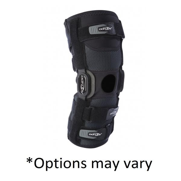 DJO, Inc Wrap Spacer/Wrap Playmaker II Adult Knee Spandex Black Size X-Large Each - 11-3497-5