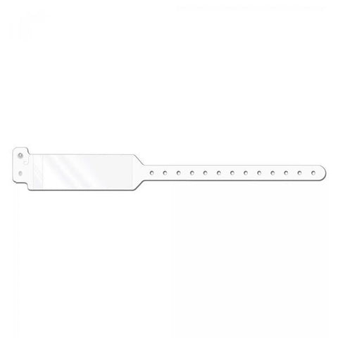 Precision Dynamics Corp. Wristband Conf-ID-ent White 500/Ca - WBSHDA-9