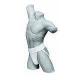 Scott Specialties Inc Supporter Athletic Sport-Aid Adult Stretch Material 32-38" White Size Medium Each - SA1503MD