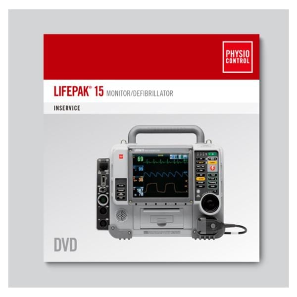 Physio Control Corp DVD Training Lifepak 15 In Service Each - 21330-001357