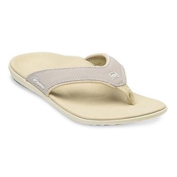 Spenco Medical Corp Sandal Nubuck Womens Adult Stone Size 7 Slip On 1/Pr - 39-537-7