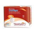 Principle Business Ent. Underwear Tranquility Premium Adult Unsx XL 48-66 Hvy Odor Reduction White 56/Ca - 2117