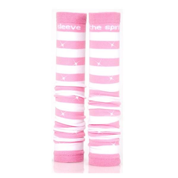 Walt USA LLC Sleeve Med Nylon / Spandex Fair Isle Pink / White Medium 1/Pr - SS10W014BL