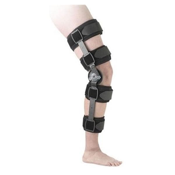 Ossur America Brace Rehab/Post-Op Premium Regular Knee Full Foam Black Each - Royce Medical - FPOK403300