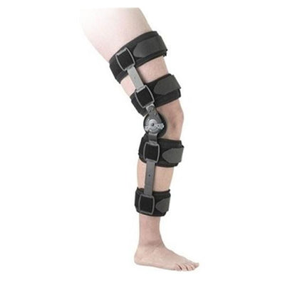 Ossur America Brace Rehab/Post-Op Premium Knee Full Foam Black Size X-Large Each - Royce Medical - FPOK403301