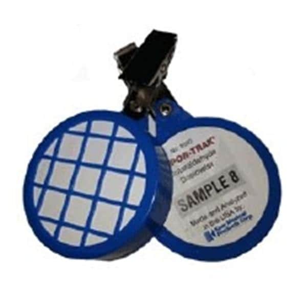 Kem Medical Products Corp. Badge Monitoring VAPOR-TRAK Blue 4/Bx - 8550