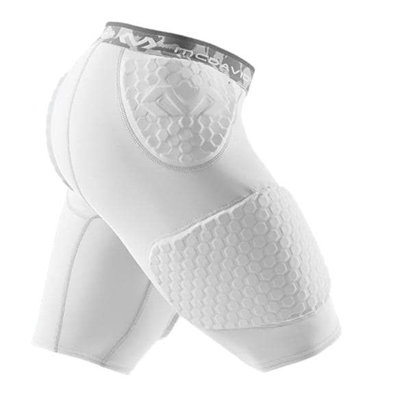 Shock Doctor Inc Shorts Compression Hex White Size Large Each - 7991-L-WHT
