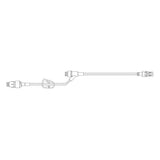 Carefusion Corp. IV Extension Set MaxPlus Needleless 9" NAC Y-Site: 4" Spin Male Luer Lock 50/Bx - MPX5300-C