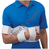 Bird & Cronin Immobilizer Stabilizer Bicro Adult Shoulder Foam/Elastic White Size Large Each - 0814-4504