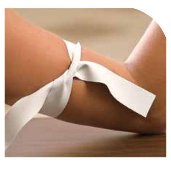 Graham Medical Tourniquet Compressing Device Strap TourniCare 18x1" Textured White 1000/Ca - 36647