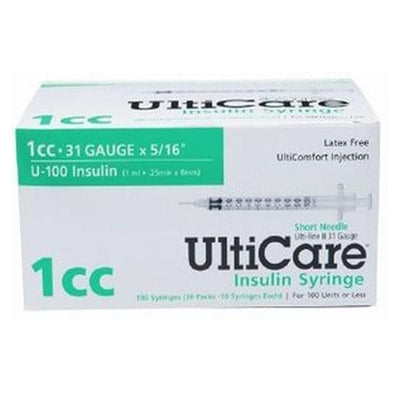 Ulti Med, Inc Syringe/Needle 1cc 31gx5/16" Conventional 100x5/Ca - 9419