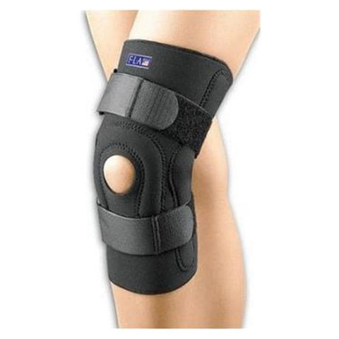 Fla Orthopedics Inc Brace Stabilizing Safte-T-Sport Adult Knee Neoprene Black Size Small Each - 37-104SBLK