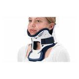 DJO, Inc Collar Miami J P3 Infant Super Short Cervical Plastic White/Navy Size <9" Each - 79-83206