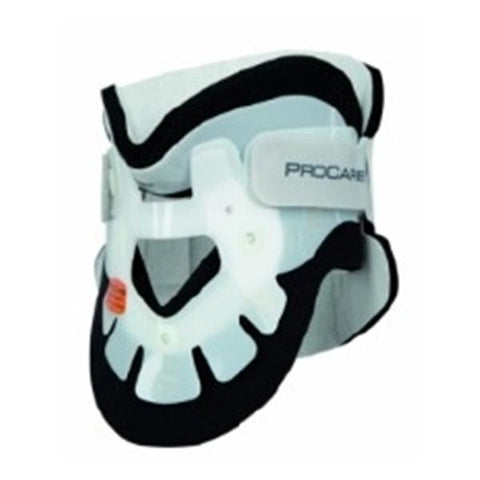 DJO, Inc Collar Miami Jr Infant 0-6mth Cervical Plastic White/Navy Size <9" Each - 79-83281
