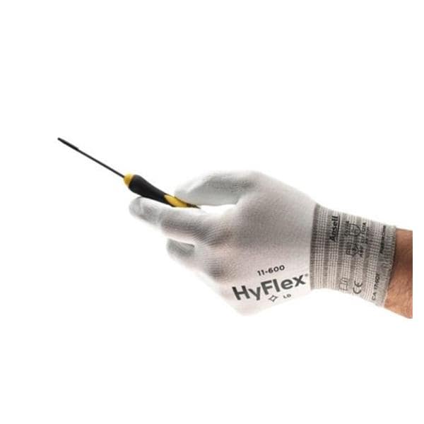 Ansell Healthcare Products LLC Gloves Assembly / Industrial Hyflex PF Polyurethane Coated Nylon 5-10 Blk 144/Ca - 11-600-BLACK