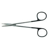 BR Surgical, LLC Scissors Strabismus Bby Metz SuperCut 4.25 Bl/Bl Rzr/Micro-Serrations Crv SS Each - BR08-37111SC