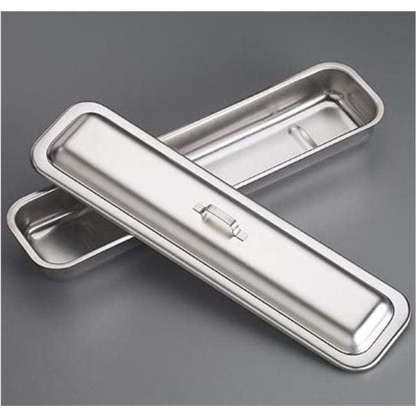 Sklar Instruments Lid Instrument Tray Stainless Steel 8-3/4x3-1/4" Each - 20729