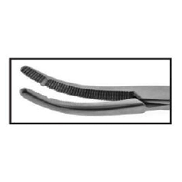 BR Surgical, LLC Forcep Hysterectomy 8" Curved 1x1 Teeth Each - BR12-60120