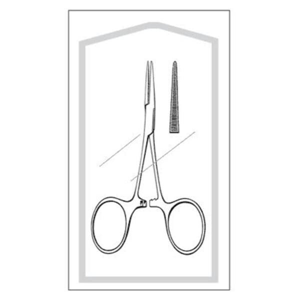 Sklar Instruments Forcep Hartmann Mosquito Econo 3-1/2" Blunt Serrated Straight SS Disp 25/Ca - 96-2556