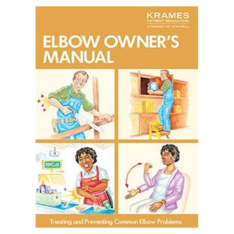 Krames Communications Brochure Educational Elbow Pain English Each - 12057