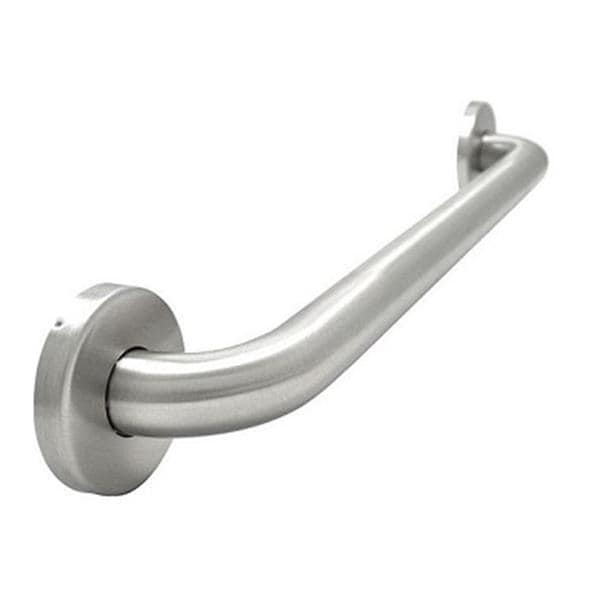 Wingits Grab Bar Straight 800lb Capacity 24x1.25x3" Stainless Steel Each - 6RGJ5