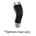 Cropper Medical Brace Compression Knee Skin Standard Knee Bioskin Black Size X-Large Each - 41104